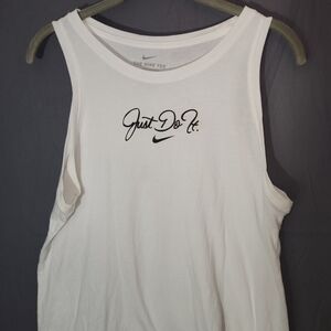 Nike Gray Dri-FIT Tank Top